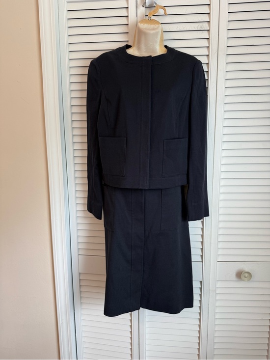 Brooks Brothers Jackets & Blazers - Brooks Brothers Textured Cotton Blazer Sweater Blazer Skirt Set Size 12 Career